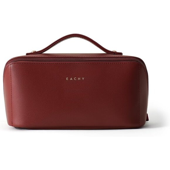 Women AK Red Large Capacity Cosmetic Travel Makeup Waterproof Portable Bag - Picture 5 of 5